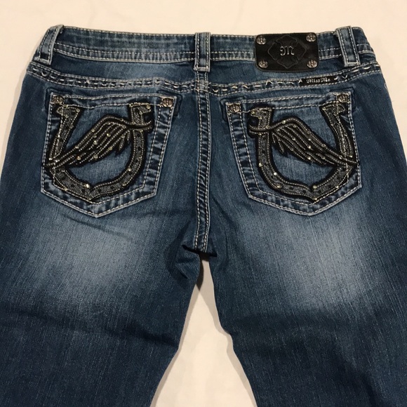 Miss Me Signature Capri Cropped Jeans Size 31 - Picture 11 of 16